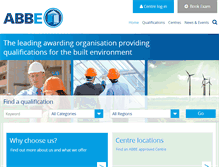 Tablet Screenshot of centersi.abbeqa.co.uk